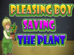 Laro Pleasing Boy Saving the Plant