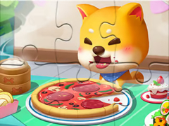 Laro Jigsaw Puzzle: Pizza Dog