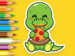 Laro Coloring Book: Hungry Dinosaurs