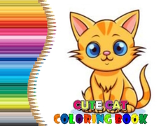 Laro Cute Cat Coloring Book