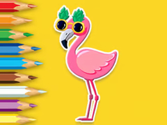 Laro Coloring Book: Flamingo