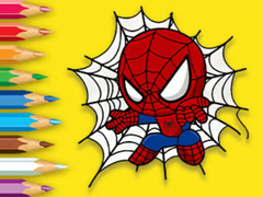Laro Coloring Book: Baby Spiderman