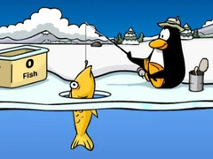 Laro Club Penguin: Ice Fishing