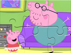 Laro Jigsaw Puzzle: Daddy Pig Dancing
