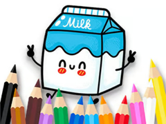 Laro Coloring Book: Milk