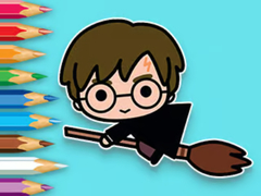 Laro Coloring Book: Flying Potter