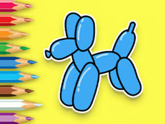 Laro Coloring Book: Balloon Puppy