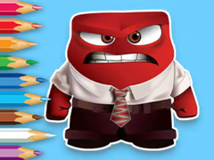Laro Coloring Book: Inside Out Angry