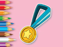 Laro Coloring Book: Medal