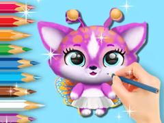 Laro Coloring Book: Cute Fluvsies