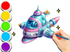 Laro Coloring Book: Space Travel