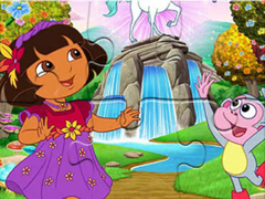 Laro Jigsaw Puzzle: Dora Wonderland