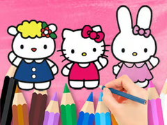 Laro Coloring Book: Hello Kitty With Friends