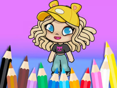 Laro Coloring Book: Avatar Life Girl