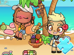 Laro Jigsaw Puzzle: Avatar World Sunbathing