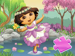 Laro Jigsaw Puzzle: Dora Lake Dance