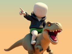 Laro Stickman. Dinosaur Arena