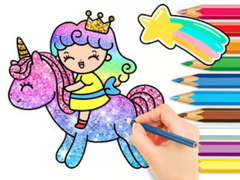 Laro Coloring Book: Unicorn Princess