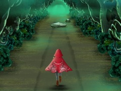 Laro Cerise Hood Run Through the Woods