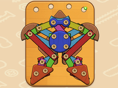 Laro Wood & Screw Puzzle
