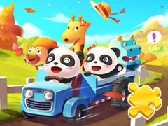 Laro Jigsaw Puzzle: Baby Panda Autumn