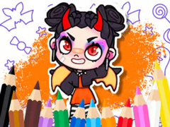 Laro Coloring Book: Avatar World Cute Devil
