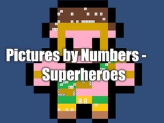 Laro Pictures by Numbers - Superheroes