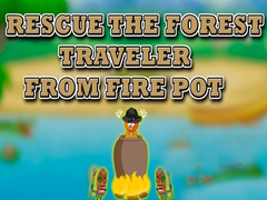 Laro Rescue the Forest Traveler from Fire Pot