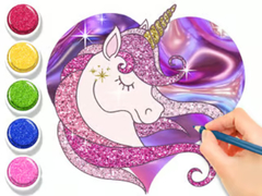 Laro Coloring Book: Glowing Unicorn
