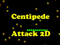 Laro Centipede Attack 2D