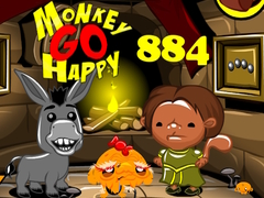 Laro Monkey Go Happy Stage 884
