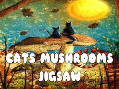 Laro Cats Mushrooms Jigsaw