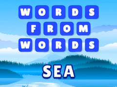 Laro Words from words: Sea