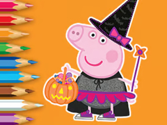 Laro Coloring Book: Peppa Pig Halloween