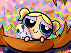 Laro Jigsaw Puzzle: Powerpuff Girl Halloween
