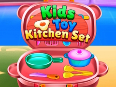 Laro Kids Toy Kitchen Set