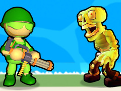 Laro Destruction of Stickman Zombie