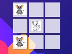 Laro Tic-tac-toe Mouse Vs Cat
