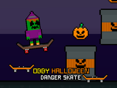 Laro Obby Halloween Danger Skate