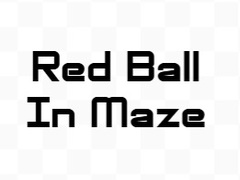 Laro Red Ball In Maze