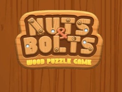 Laro Nuts & Bolts Wood Puzzle Game