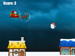 Laro Santa Flight Game