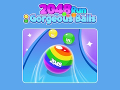 Laro 2048 Run: Gorgeous Balls 