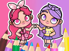 Laro Coloring Book: BFF In Avatar World