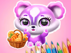 Laro Coloring Book: Fluffy Picnic