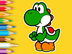 Laro Coloring Book: Yoshi Fishing Day