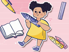Laro Kids Quiz: Stationery Story