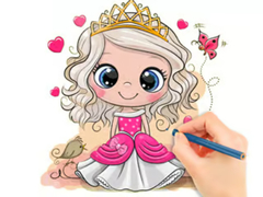 Laro Coloring Book: Chibi Doll Princess