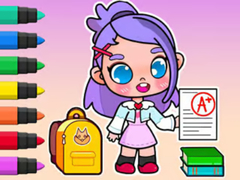 Laro Coloring Book: Avatar School Day