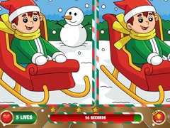 Laro Christmas Find The Differences